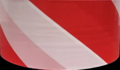 Clearance Afspærringsbånd rød og hvid 500 m Tape