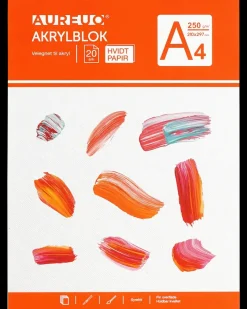 Discount Akrylblok A4 - hvid Øvrige Hobbyartikler
