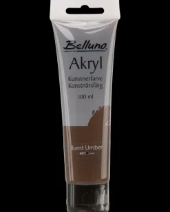 Online Akrylfarve 100 ml Burnt umber Akrylmaling