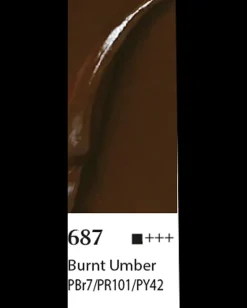 Online Akrylfarve 100 ml Burnt umber Akrylmaling