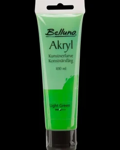 Clearance Akrylfarve 100 ml Light green Akrylmaling