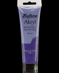 New Akrylfarve 100 ml Phoenix violet Akrylmaling