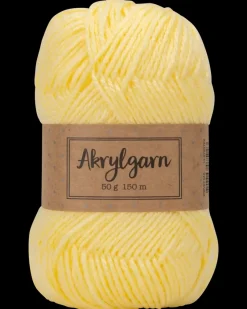 Best Akrylgarn 50 g - gul Sy Og Strik