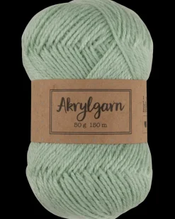 Outlet Akrylgarn 50 g - lysegrøn Sy Og Strik