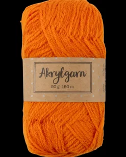 Hot Akrylgarn 50 g - orange Sy Og Strik