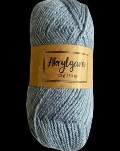 Online Akrylgarn 50 g - støvet blå Sy Og Strik