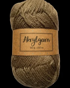 Discount Akrylgarn 50 g - valnød Sy Og Strik