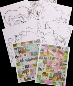 Best Aktivitetshæfte 100 stickers - heste Øvrige Hobbyartikler