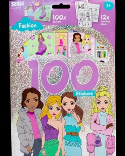 Hot Aktivitetshæfte 100 stickers - fashion Øvrige Hobbyartikler