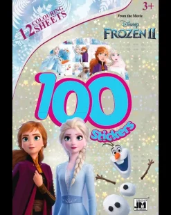 New Aktivitetshæfte 100 stickers - Frost Øvrige Hobbyartikler