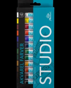 Sale Akvarelfarvesæt - 12 ml Øvrige Hobbyartikler