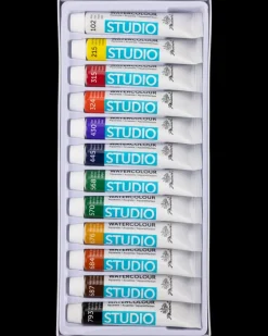 Sale Akvarelfarvesæt - 12 ml Øvrige Hobbyartikler