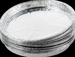 New Alubakke Ø25 cm 10-pak Reserve- Og Løsdele|Grilltilbehør