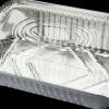 New Alubakke med låg 5,5 x 16 x 22 cm 10-pak Reserve- Og Løsdele|Grilltilbehør