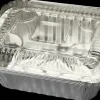 Sale Alubakke med låg 5 x 12,5 x 14,5 cm 10-pak Reserve- Og Løsdele|Grilltilbehør