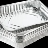 New Alubakke mellem 21,5 x 31 - 10-pak Reserve- Og Løsdele|Grilltilbehør