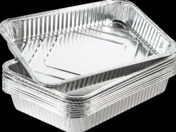 New Alubakke mellem 21,5 x 31 - 10-pak Reserve- Og Løsdele|Grilltilbehør
