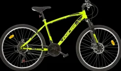 Discount 26" cykel med 18 gear - Fluo gul Børn Mountainbike - Mtb|Børnecykler