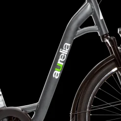 Elcykel City 28" grå Elcykel