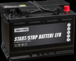 New Autobatteri Start/Stop EFB 70Ah +højre Auto- Og Mc-Batterier