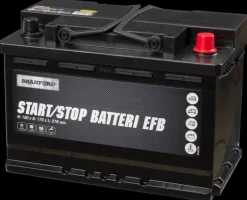 New Autobatteri Start/Stop EFB 70Ah +højre Auto- Og Mc-Batterier