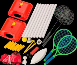 Best Badminton/tennis/volley 3-i-1 Havespil