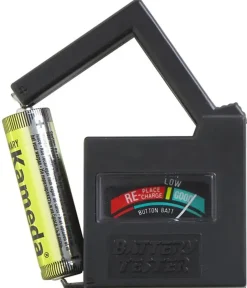 New Batteritester til tørbatterier Diverse Elektronik