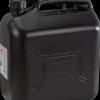 New Benzindunk i sort plast 20 L Tragte Og Dunke