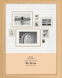 Best Billedramme 18 x 24 cm - natur Billedrammer