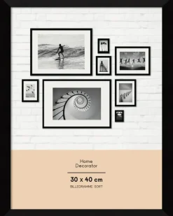 Discount Billedramme 30 x 40 cm - sort Billedrammer