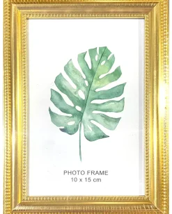 New Billedramme antik guld 10 x 15 cm Billedrammer