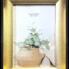 Billedramme guld/sort - 10 x 15 cm Billedrammer