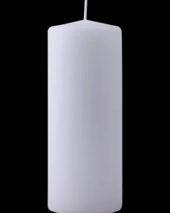 Best Bloklys Ø5,8 x H15 cm hvid Lys Og Olielamper