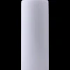 Sale Bloklys Ø6,8 x H20 cm hvid Lys Og Olielamper