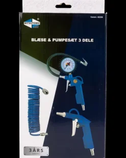 Clearance Blæse & pumpesæt - 3 dele Luftværktøj