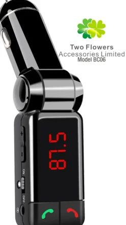 New Bluetooth FM transmitter Elektronik
