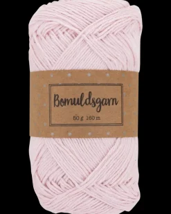 Hot Bomuldsgarn 50 g - baby pink Sy Og Strik