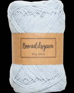 Sale Bomuldsgarn 50 g - babyblå Sy Og Strik