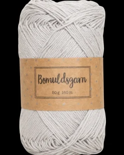 Best Bomuldsgarn 50 g - lysegrå Sy Og Strik