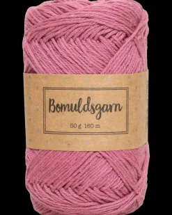 Clearance Bomuldsgarn 50 g - mørk rosa Sy Og Strik