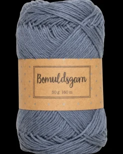 Discount Bomuldsgarn 50 g - mørkeblå Sy Og Strik