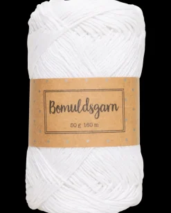 Best Bomuldsgarn 50 g - optisk hvid Sy Og Strik