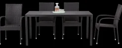 Online Bord 78 x 156 cm Non-Wood look Haveborde