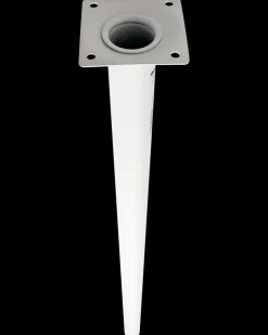 Outlet Bordben Hvid Ø30 mm - H 70 cm Øvrige Møbler|Klapstole Og -Borde