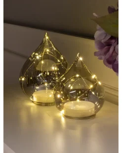 New Bordlampe dråbe 19 cm Campinglamper|Bordlamper