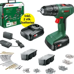 Akku Skruemaskine 18V-40 - incl 2x1,5 Ah batterier Akku Bore- Og Skruemaskiner