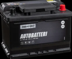 Discount BRANFORD Autobatteri 12V 54 Ah (+h) Auto- Og Mc-Batterier