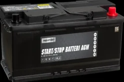 New BRANFORD Start/Stop batteri AGM 12V 95 Ah (+h) Auto- Og Mc-Batterier