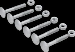 Outlet Bræddebolt + møtrik M6 x 40 mm 6-pak Øvrige Monteringsbeslag