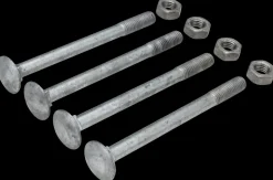 New Bræddebolt M10 x 120 mm 4-pak Øvrige Monteringsbeslag